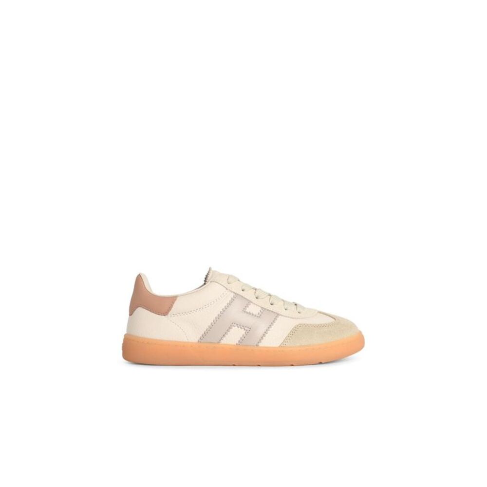 Hogan 'Cool' White Nappa Leather Sneakers Women